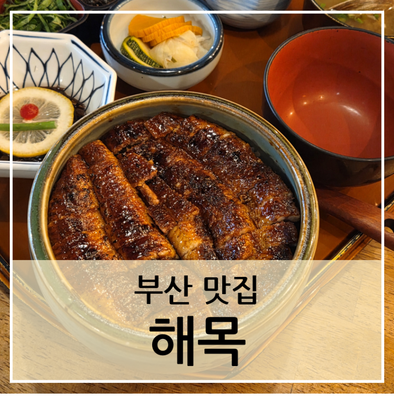[부산-해목 해운대점] 미슐랭 맛집 장어덮밥, 카이센동 후기, 점심 웨이팅 정보