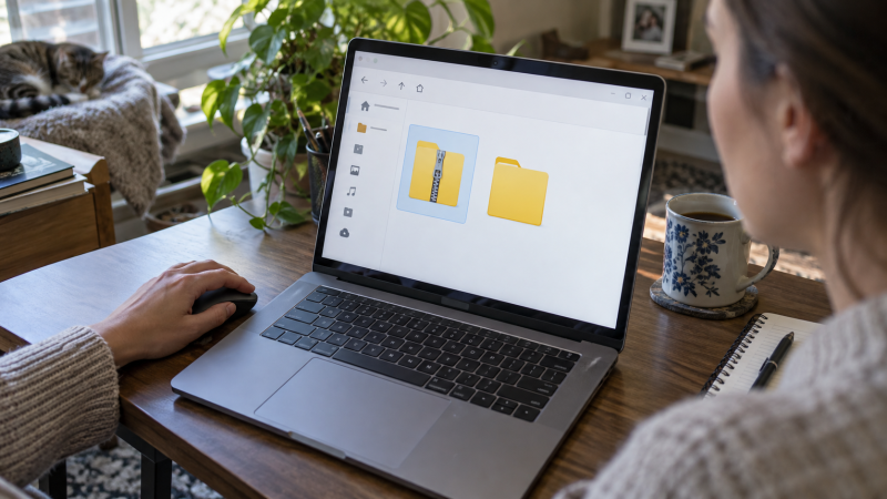 ZIP 파일 압축 풀기 Windows·Mac·아이폰·안드로이드에서 가장 쉬운 방법