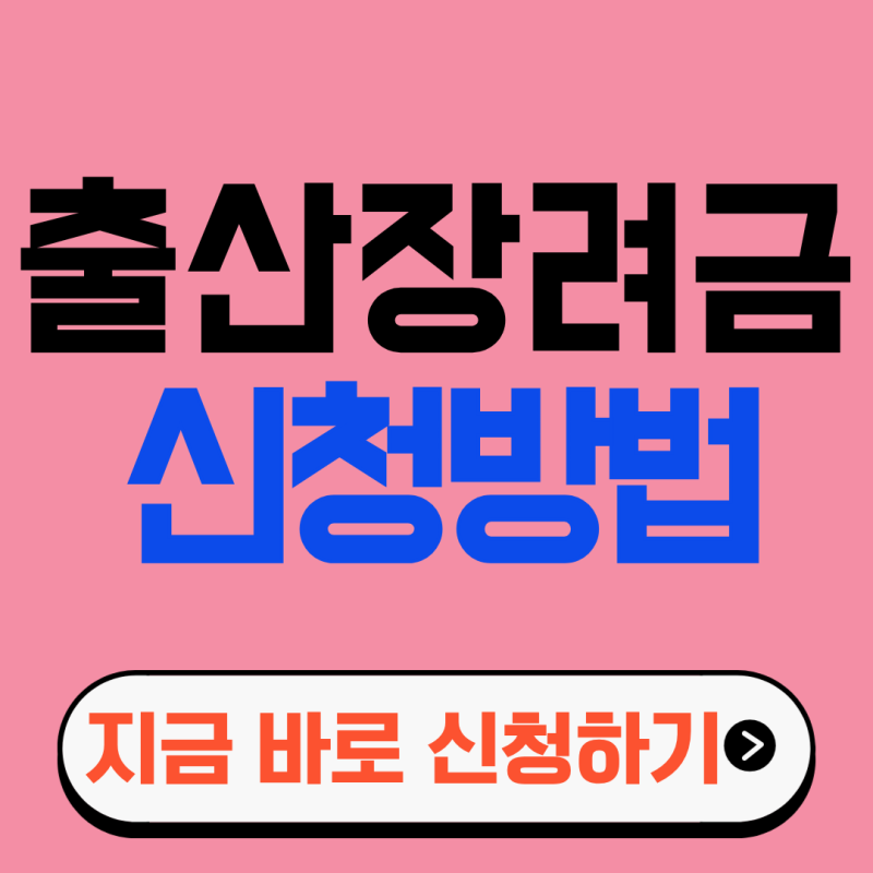 출산장려금 신청방법 2026 첫만남이용권·부모급여 총정리