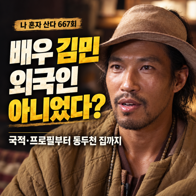 나혼산 배우 김민 667회 국적&프로필 '외국인 아니었다?'(+동두천집 킬러들의 쇼핑몰 카지노)