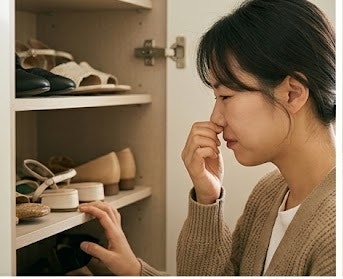현관 신발 냄새 환절기 맞이 베이킹소다로 탈취 해결한 후기