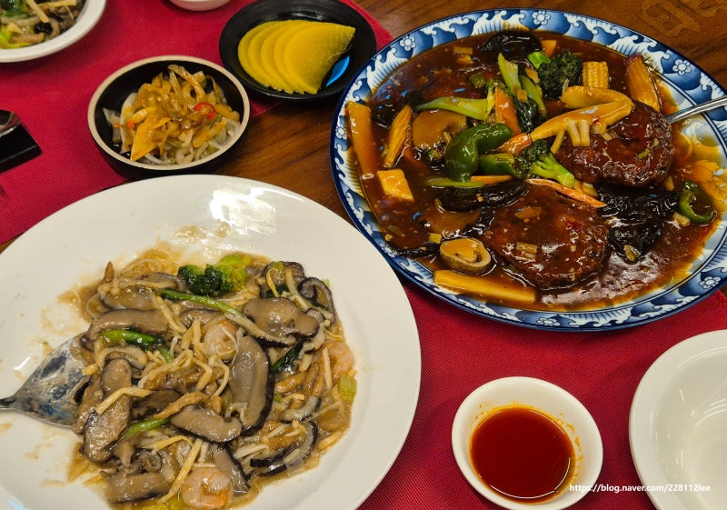 용리단길 맛집 엄마랑 용산역 점심 데이트 신용산 중국집 일일향