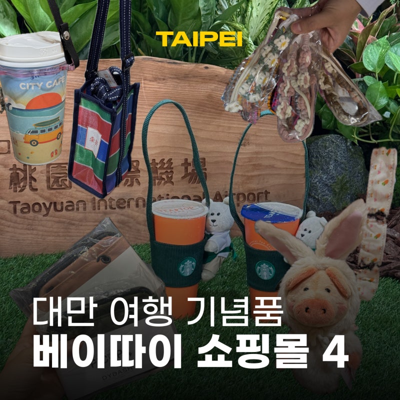 대만 여행 선물 기념품 추천 종류별 베이따이 쇼핑몰 4
