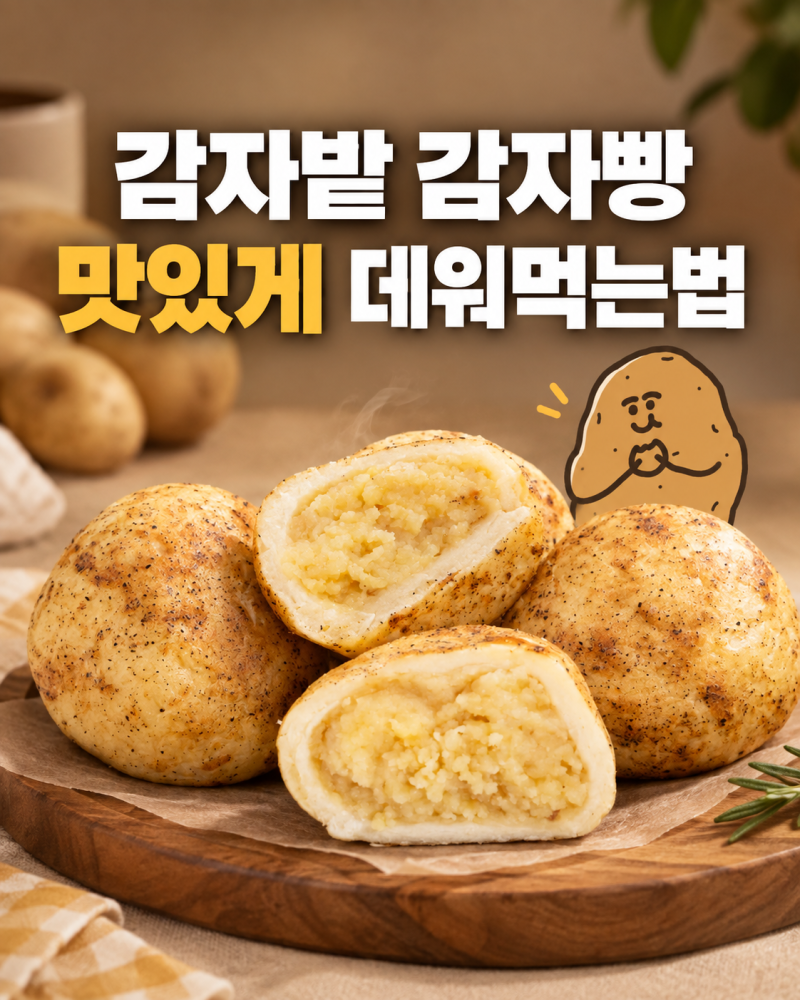 춘천 감자밭 감자빵 추천 맛있게 데워먹는법 후기 추천 (+가격 할인)