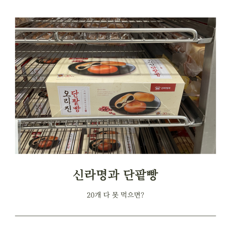 코스트코 신라명과 단팥빵 20개 다 못 먹으면 냉동해도 될까?
