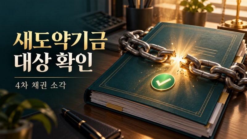 새도약기금 4차 소각, 18만 3천 명 대상 확인 방법