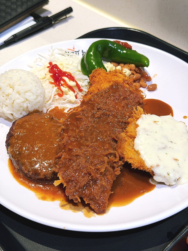 인천 송도 현대아울렛 맛집 101번지 남산돈까스 / 경양식 돈까스 후기