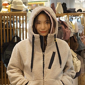 내셔널지오그래픽 고윤정 후리스 직접 입어봄! 무신사 완판 코스토니 플리스 자켓 후기