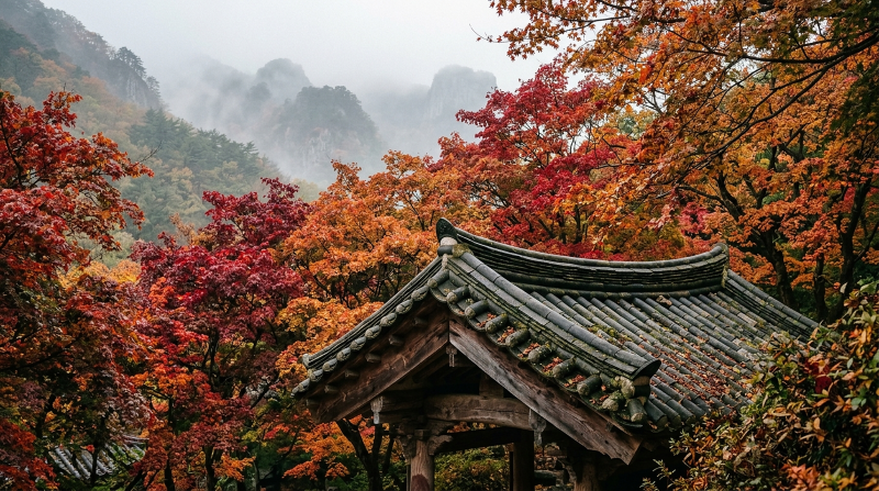 가을산 단풍 탐방 1회, 단풍의 성지 내장산에서 시작합니다.