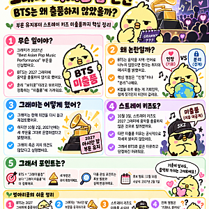 BTS 그래미 보이콧, 결국 스트레이키즈도 동참?  그래미는 ‘아시안 팝’ 신설을 그대로 밀어....