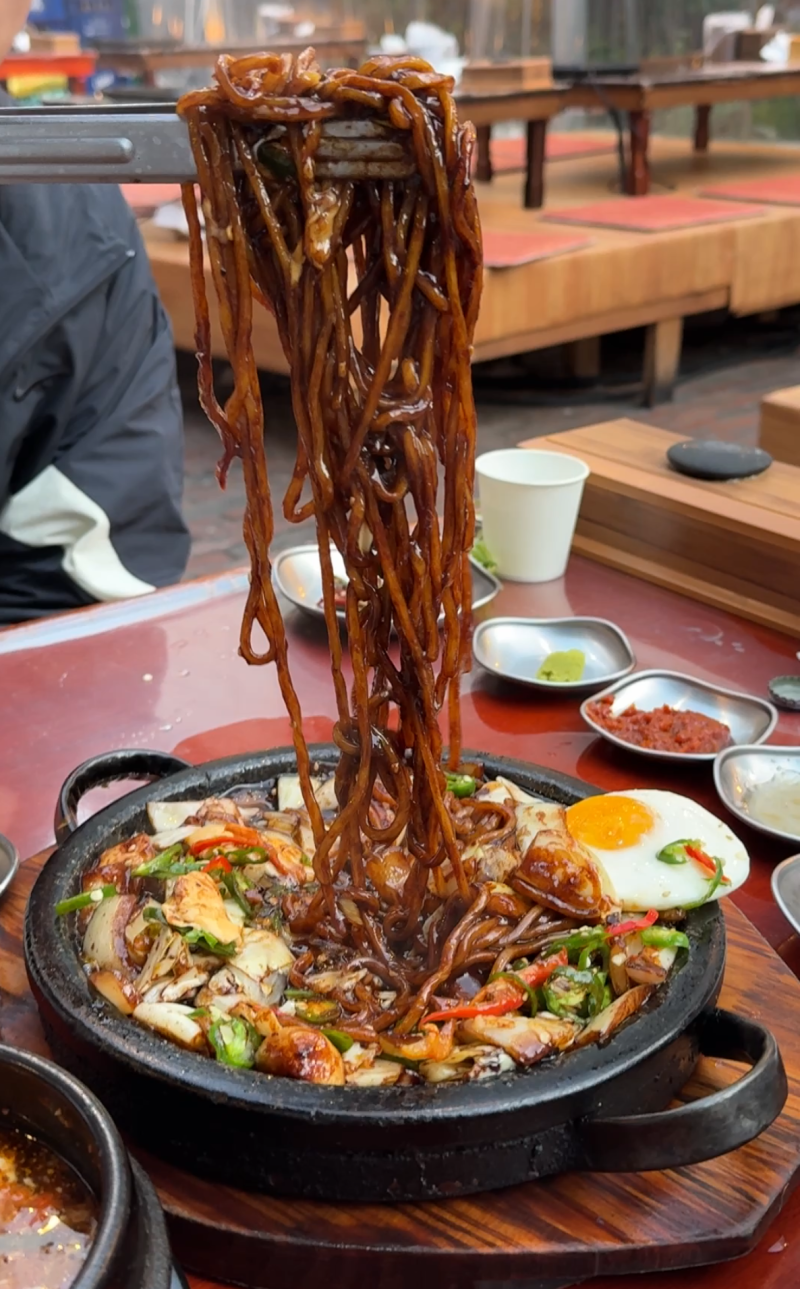 강서구청 애견동반 양념갈비 돌판짜장면 야장, 할마니숯불구이