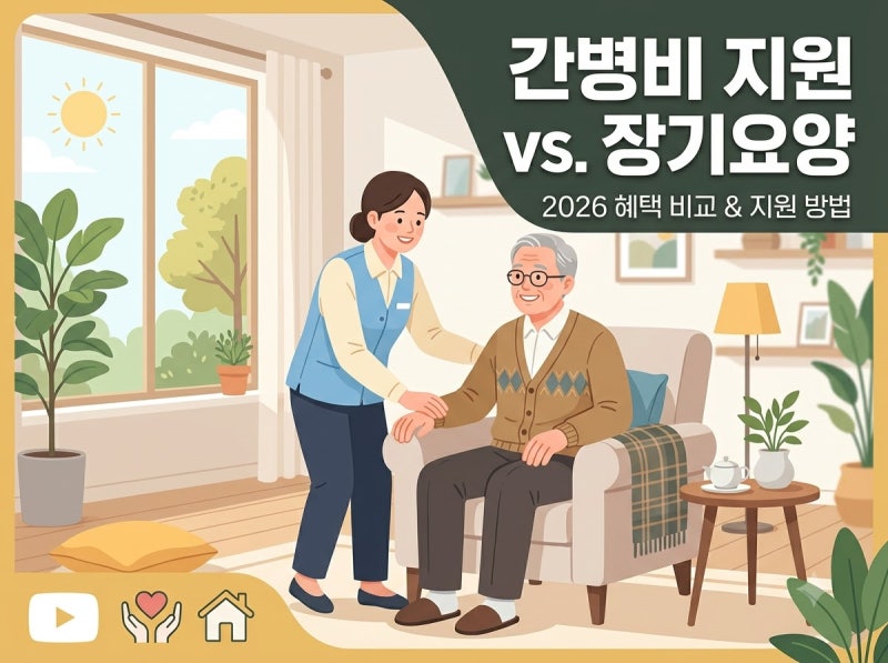 간병비 지원과 장기요양 급여, 신청 전 현행 기준은 어떻게 다를까?