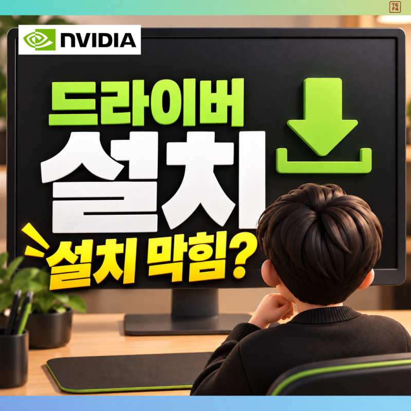 엔비디아 드라이버 설치 방법 총정리, 재설치·오류 해결까지