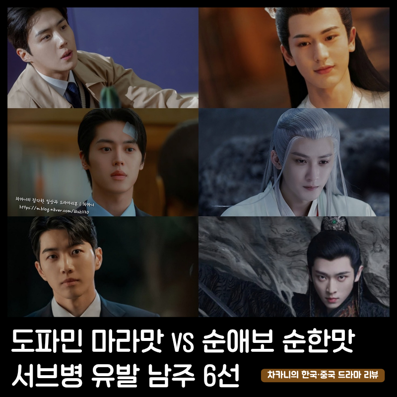 너말고 다른연애 이주안 키스에 도파민 폭발! 마라맛 vs 순애보 한드·중드 서브병 유발 남주 ....