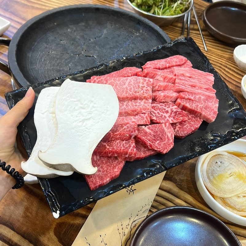창원 중앙도 맛집 한우 추천 가성비 마믿고합천삼가한우3플러스3
