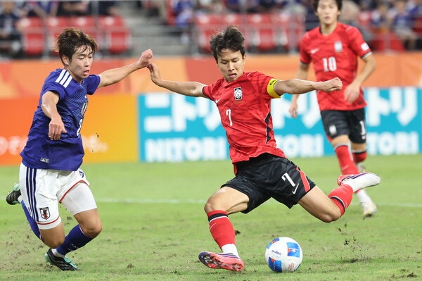 한국 일본 1-0 전술 분석｜엄지성 결승골, 대한민국 축구 AG 사상 첫 4연패