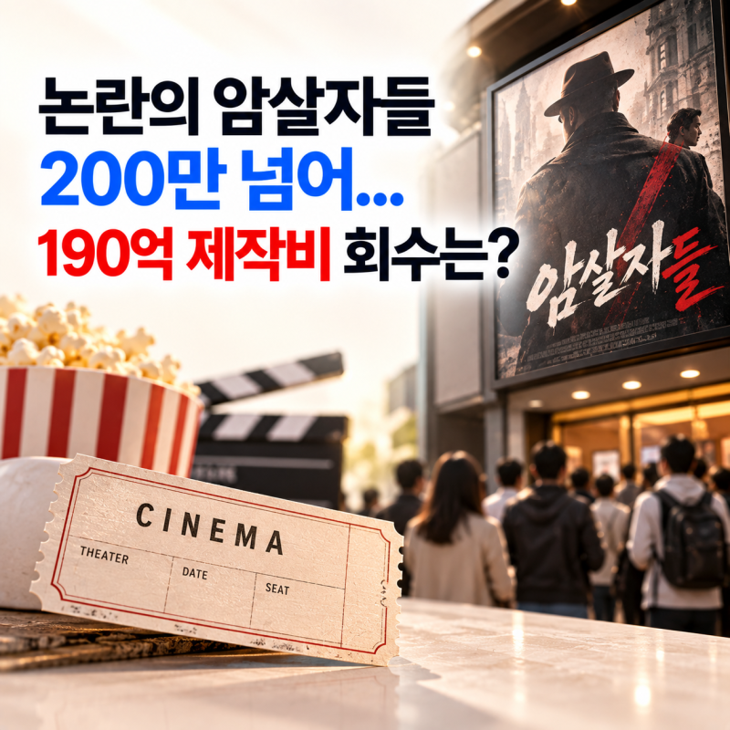 영화 ‘암살자(들)’ 논란 속 200만…190억원 제작비 회수하려면 몇 명 더 봐야 하나?