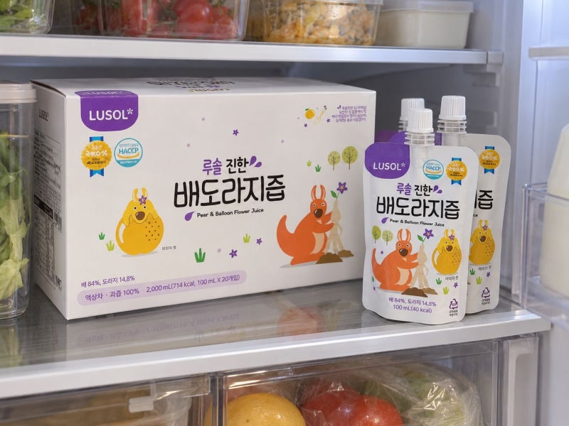 루솔 배도라지즙 성분 먹는 방법 몇개월부터 먹을 수 있을까?
