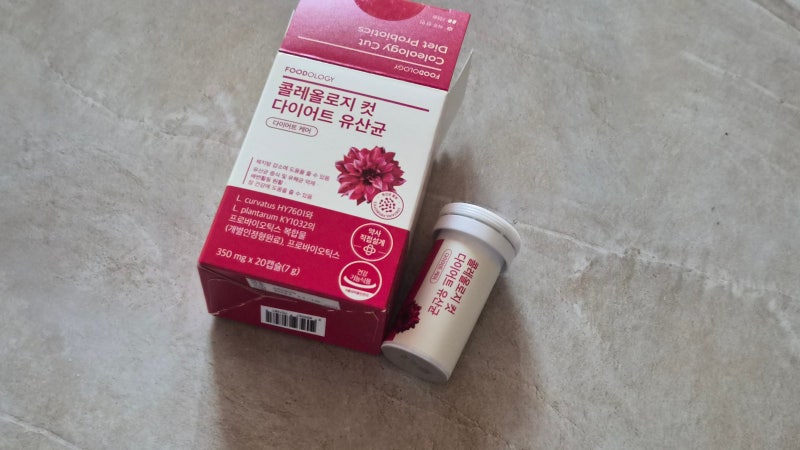 다이어트 유산균 추천 : 푸드올로지 콜레올로지컷 신봉선 다이어트 유산균 ♩