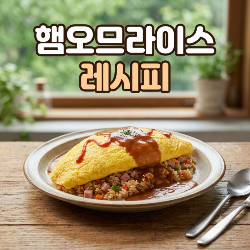 햄오므라이스 실패 없는 황금 레시피: 비법 양념장과 조리 포인트는?
