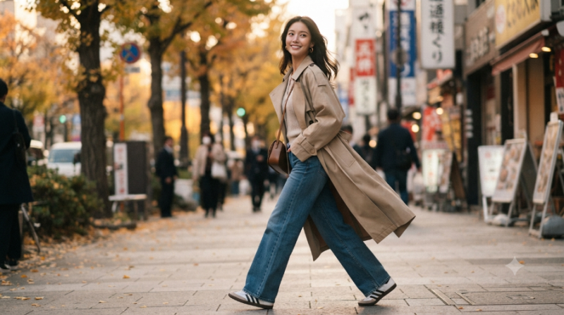 가을 10월 11월 일본(오사카, 나고야) 날씨 & 찰떡 여행룩
