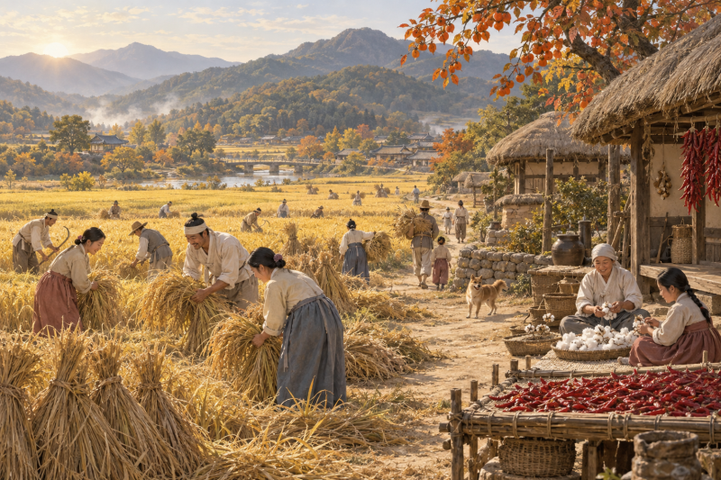 99. 농가월령가 정학유 | 전문·월별 행별 해석·현대어 풀이·평가원 기출