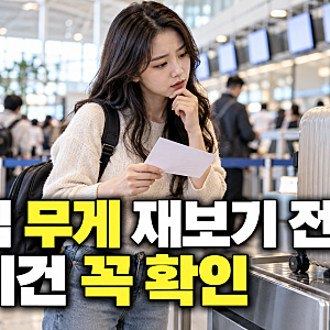 제주항공 체크인·수화물 규정 총정리, 김포 제주 항공권 예약 전에 꼭 확인하세요