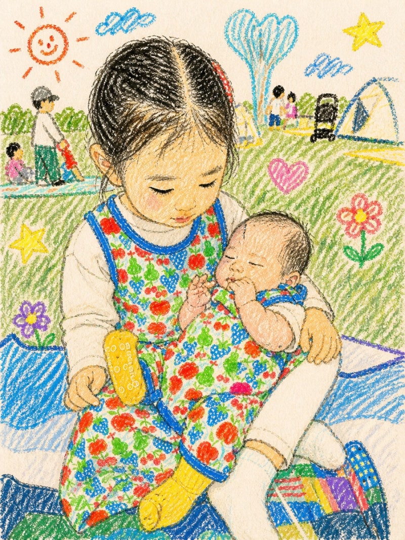던스 26 여름 남매룩 착샷 후기｜파란딸기·클로버·블랙딸기