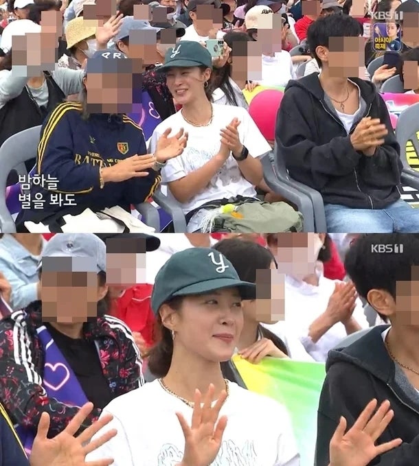 전국노래자랑 객석에서 이 사람이 잡혔어요... 유리 포착되자 남희석 반응이 이랬어요