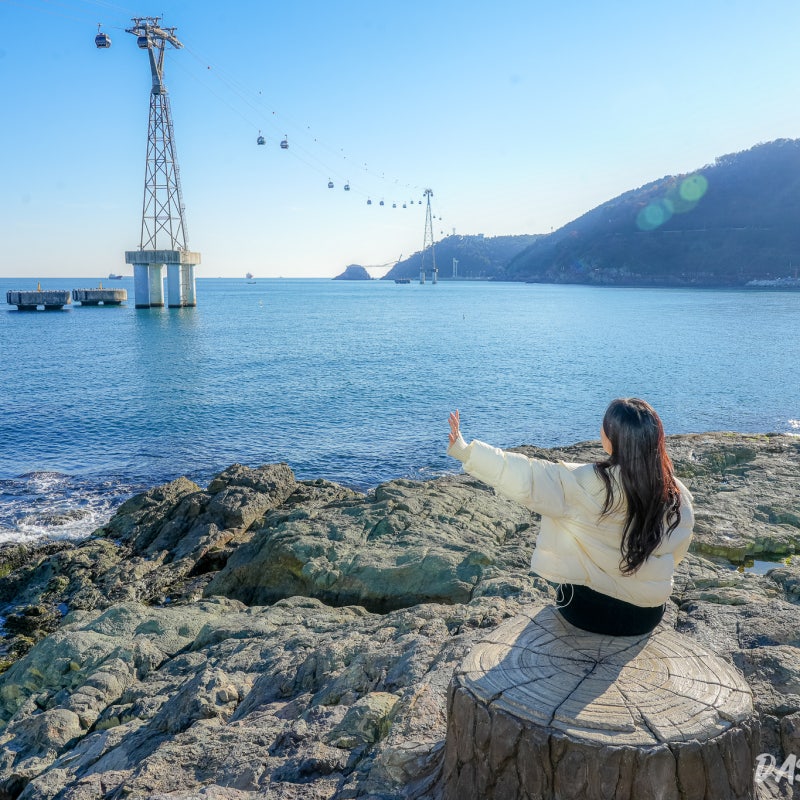 부산 여행 송도해수욕장 용궁구름다리 산책 케이블카