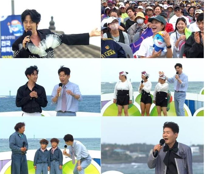 전국노래자랑 제주 서귀포시 편, 유리 객석 포착…진성·강문경·별사랑·미스김·빈예서 총....