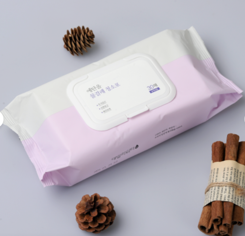 바닥 끈적임 안녕? 데일리워터 에탄올 물걸레 청소포 추천