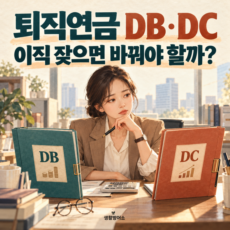 퇴직연금 DB형과 DC형, 이직 잦은 사람은 정말 갈아타야 할까?