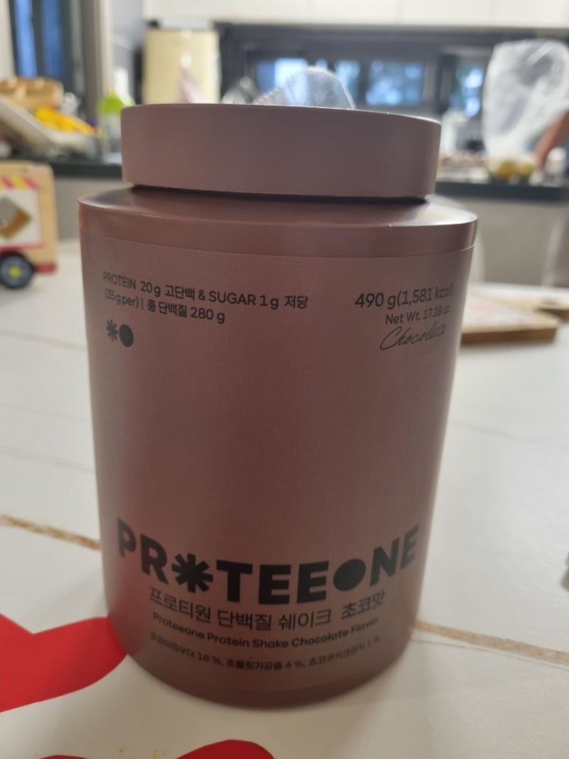 프로티원 단백질 쉐이크 초코맛(내돈내산)
