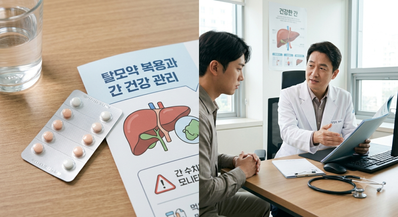 [탈모 정보] 탈모약 먹으면 간수치 올라갈까? 복용 전 꼭 알아야 할 간 건강과 탈모약의 진실