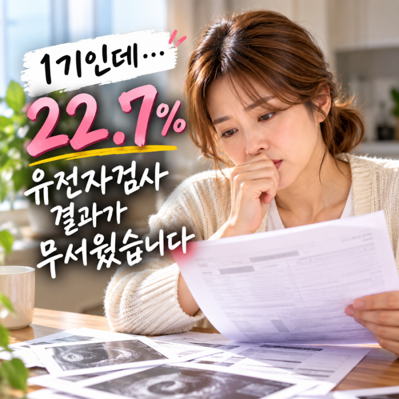유방암 1기인데 10년 내 타 장기 전이확률 22.7%… 유전자검사 결과가 무서웠습니다