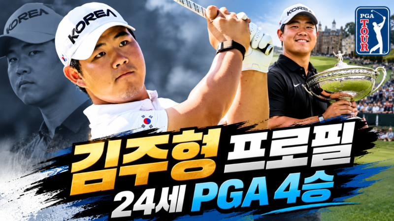 골프선수 김주형 프로필, 24세에 PGA 투어 4승…병역 혜택까지
