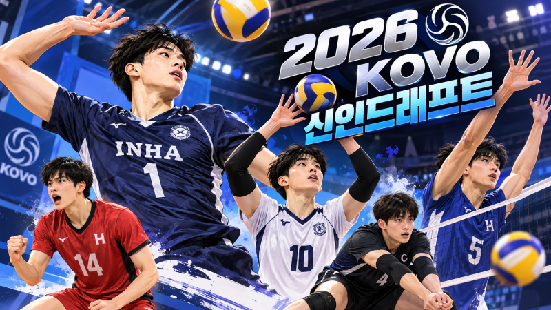 195cm 윤경이 1순위 판도 흔드나…2026 남자배구 신인 드래프트, 7개 구단의 선택은