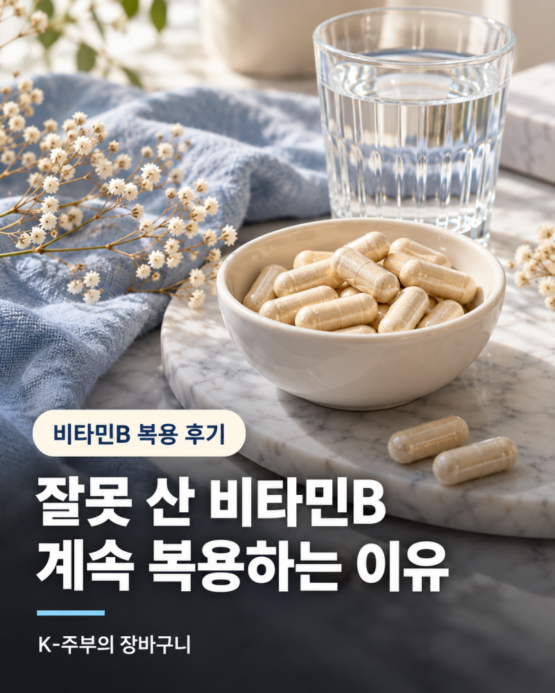 쏜리서치 비타민B 내돈내산 후기｜베이직B 잘못 샀는데 2개월째 먹는 이유