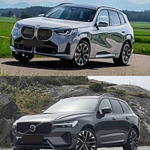 2026 BMW X3 vs 신형 볼보 XC60 T8 하이브리드 비교,가격·옵션·승차감부터 크기까지 비교