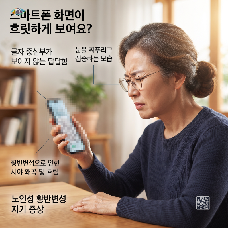 황반변성 원인 증상 미리 알고 예방하는 노인성 눈 건강 관리 방법