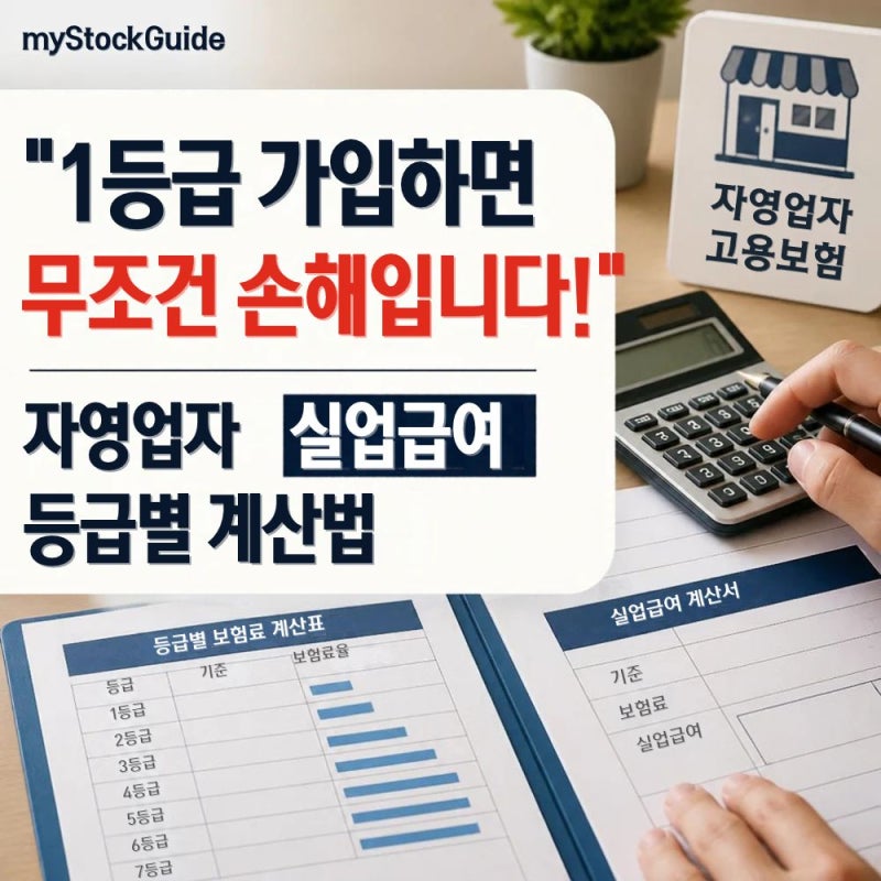 [지원금/정책] 폐업 후 월 210만 원 입금? 2026 자영업자 실업급여 수급자격 및 금액 계산법