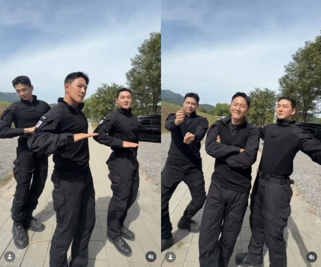 강다니엘 군대서 아이돌그룹 결성?, 군 복무 중 아이콘 김동혁·백호와 칼군무