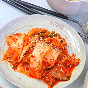 전라도김치 주문은 얼김치! 집밥에 곁들여 먹어본 겉절이 마늘김치