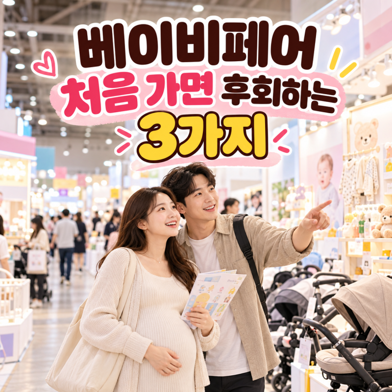 베이비페어 육아박람회 가면 꼭 챙겨오는 것, 유모차부터 육아용품까지 직접 비교 추천