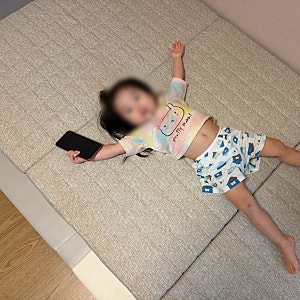 허리에 좋은 접이식 매트리스 수니홈 슈퍼싱글 아이랑 같이 자는 육아템 후기