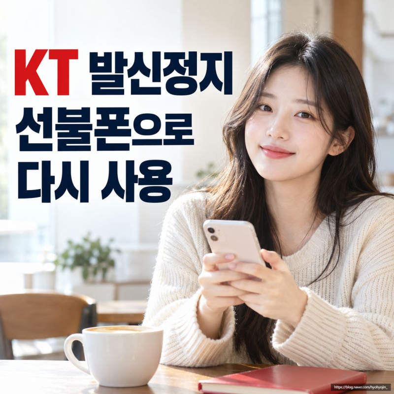 KT 발신정지, 선불폰 개통으로 다시 사용할 수 있는 방법
