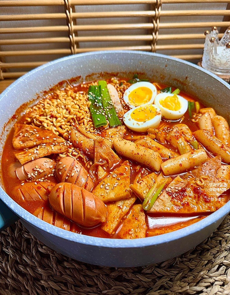 라볶이 레시피 국물 쌀떡볶이 만들기