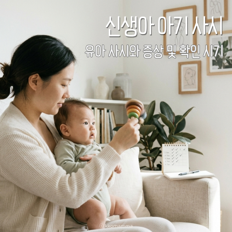 신생아 아기 사시 증상, 유아 사시와 어떻게 다를까?