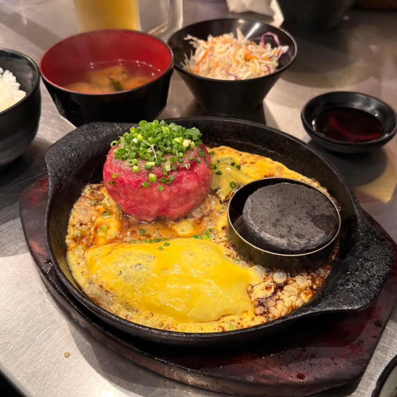 후쿠오카 맛집 키와미야 함바그 텐진 파르코 웨이팅 메뉴추천